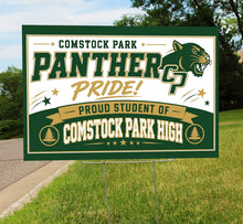 Load image into Gallery viewer, Panther Pride Comstock Park High Sign