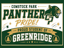 Load image into Gallery viewer, Panther Pride Greenridge Sign