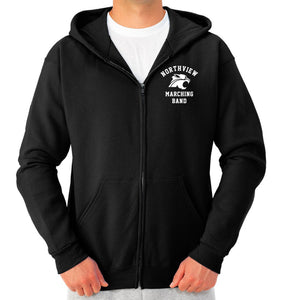 Northview Marching Band Zip Up Catpack Hooded Sweatshirt ~LIMITED EDITION!~