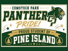 Load image into Gallery viewer, Panther Pride Pine Island Sign