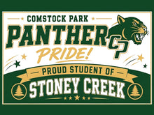Load image into Gallery viewer, Panther Pride Stoneycreek Sign