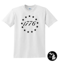 Load image into Gallery viewer, 1776 Betsy Ross American Flag T-Shirt