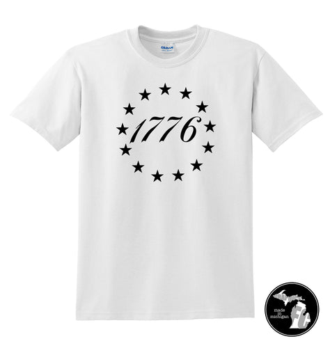 1776 Betsy Ross American Flag T-Shirt