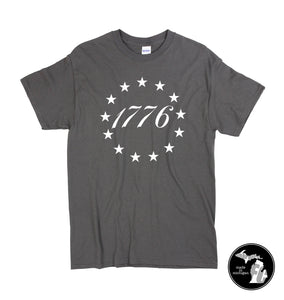 1776 Betsy Ross American Flag T-Shirt