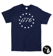 Load image into Gallery viewer, 1776 Betsy Ross American Flag T-Shirt