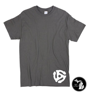45 Vinyl Record LP 7 inch Adapter T-Shirt