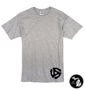 45 Vinyl Record LP 7 inch Adapter T-Shirt