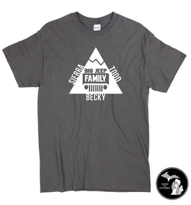 Big Jeep Family 4x4 Off Road T-Shirt