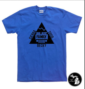 Big Jeep Family 4x4 Off Road T-Shirt