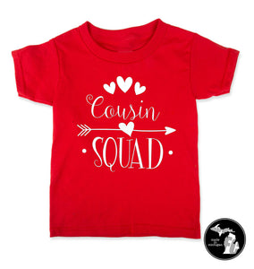 Cousin Squad Shirt or Onsie ~ Infant & Toddlers ~