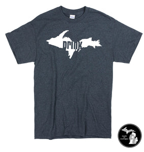 Drink UP Michigan Upper Peninsula T-Shirt