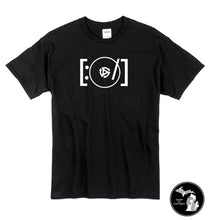 Load image into Gallery viewer, Font Style Turntable T-Shirt - Vinyl Records - Turntable - Records - LP - Music - Stereo