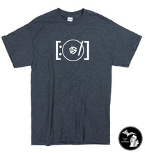 Load image into Gallery viewer, Font Style Turntable T-Shirt - Vinyl Records - Turntable - Records - LP - Music - Stereo