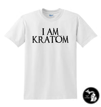 Load image into Gallery viewer, White I Am Kratom Shirt