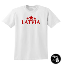 Load image into Gallery viewer, Latvian 3 Stars T-Shirt