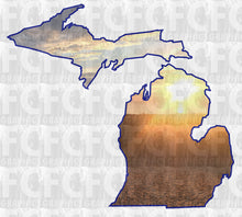 Load image into Gallery viewer, Michigan Sunset Sticker