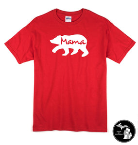 Mama Bear T-Shirt - Ladies - Mother - Mom
