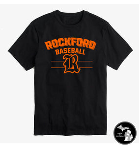Rockford Rams Baseball T-Shirt
