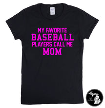 Load image into Gallery viewer, Baseball Sports Mom T-Shirt