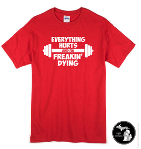 Everything Hurts and I'm Freakin Out T-Shirt