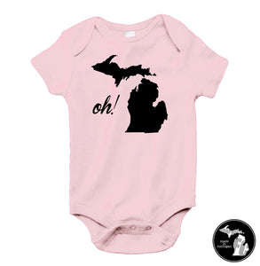 Oh! MI Michigan Kids & Infant Shirt