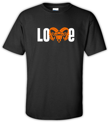 Love ROCKFORD RAMS T-Shirt - School Spirit - Spirit Wear - High School - Hometown